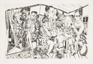 Max Beckmann - Hinter den Kulissen.