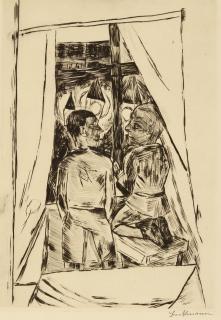Max Beckmann - Kinder am Fenster