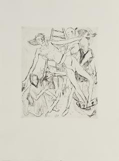 Max Beckmann - Kreuzabnahme.