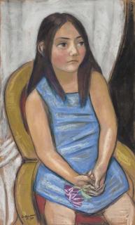 Max Beckmann - Margarethe Wichert (Tochter Professer Wichert)