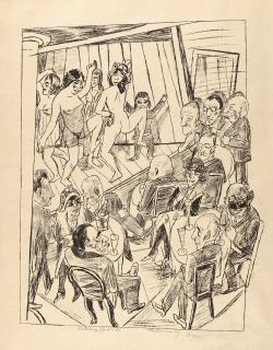 Max Beckmann - Nackttanz