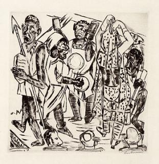 Max Beckmann - Niggertanz