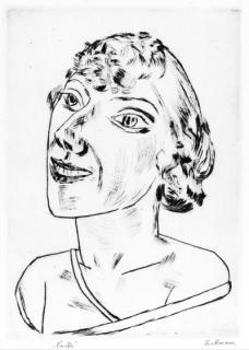 Max Beckmann - Sarika (Hofmaier 233)