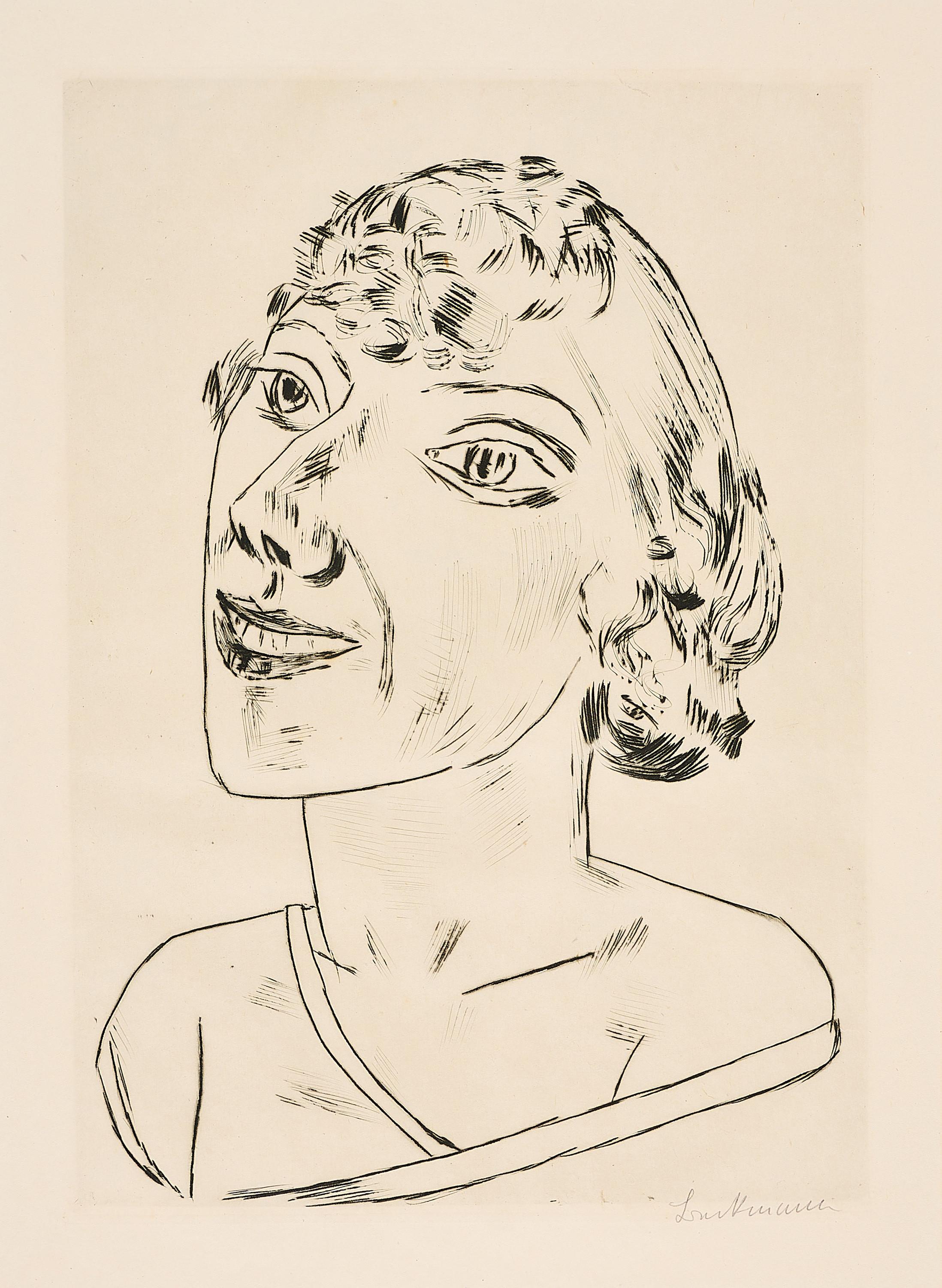 Max Beckmann - Sarika.