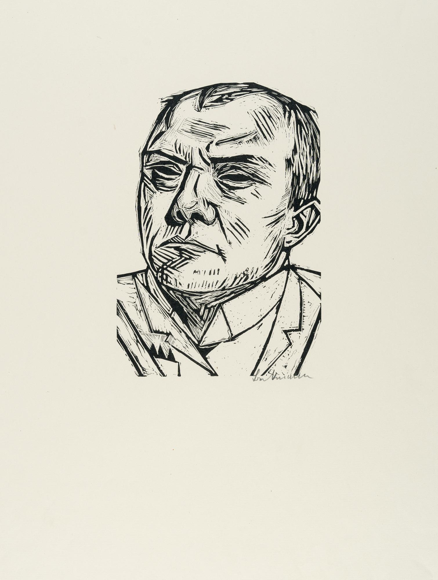 Max Beckmann - Selbstbildnis