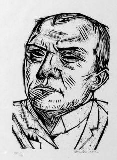 Max Beckmann - Self-Portrait (H. 226)