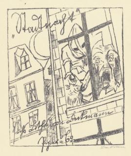 Max Beckmann - Stadtnacht (H. 164-70)