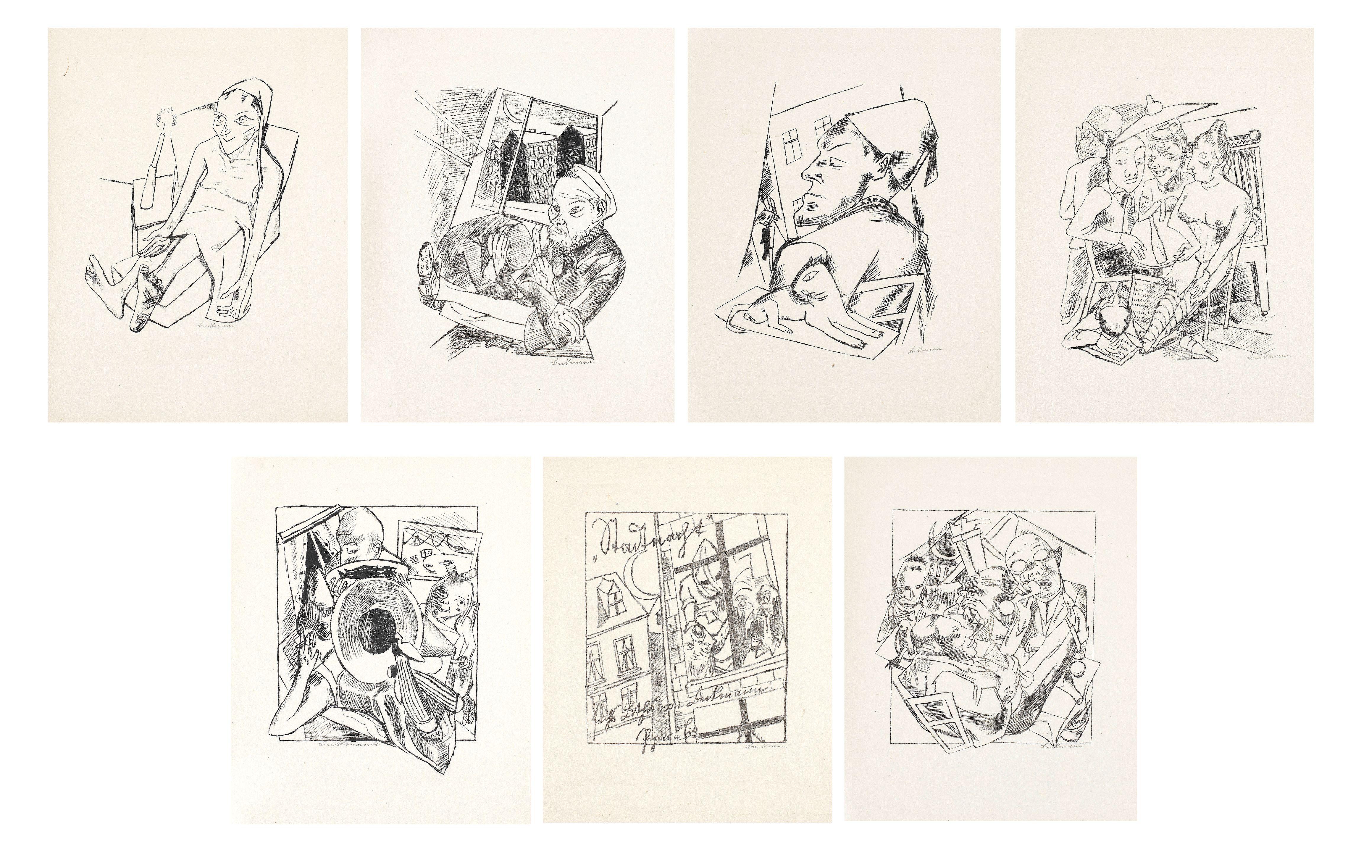 Max Beckmann - Stadtnacht