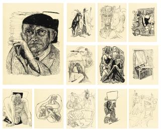 Max Beckmann - Tag Und Traum (Hofmaier 357-371)