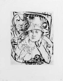 Max Beckmann - Theaterloge (H. 254)