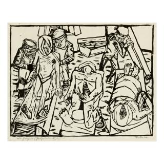Max Beckmann - Totenhaus (H. 252)