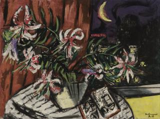 Max Beckmann - Türkenbundlilien (Turk\'S Cap Lilies)