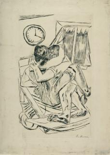 Max Beckmann - Umarmung.