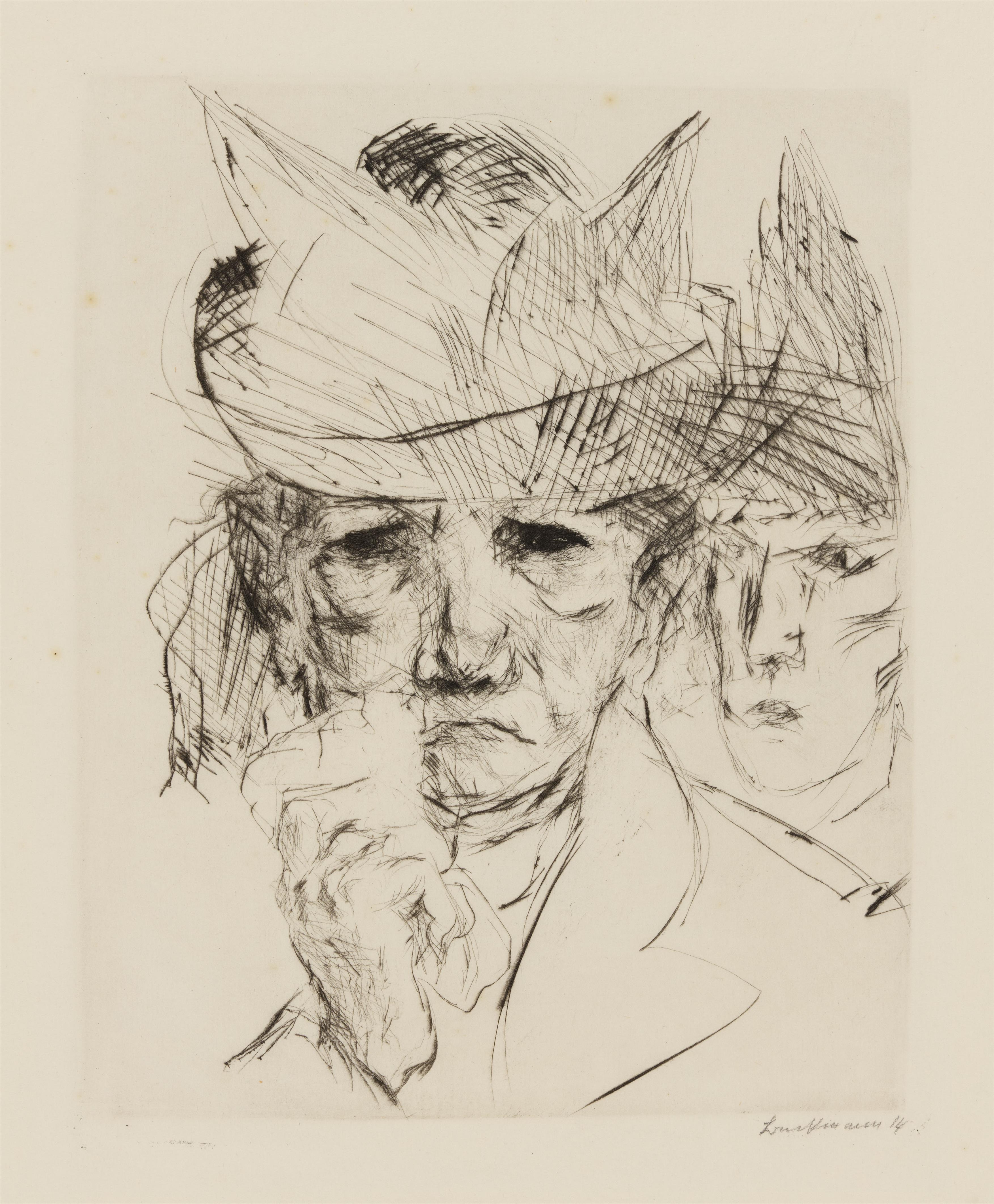 Max Beckmann - Weinende Frau