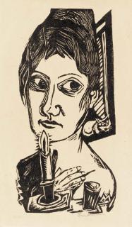 Max Beckmann - Woman with Candle (Hofmaier 171IIIBb)