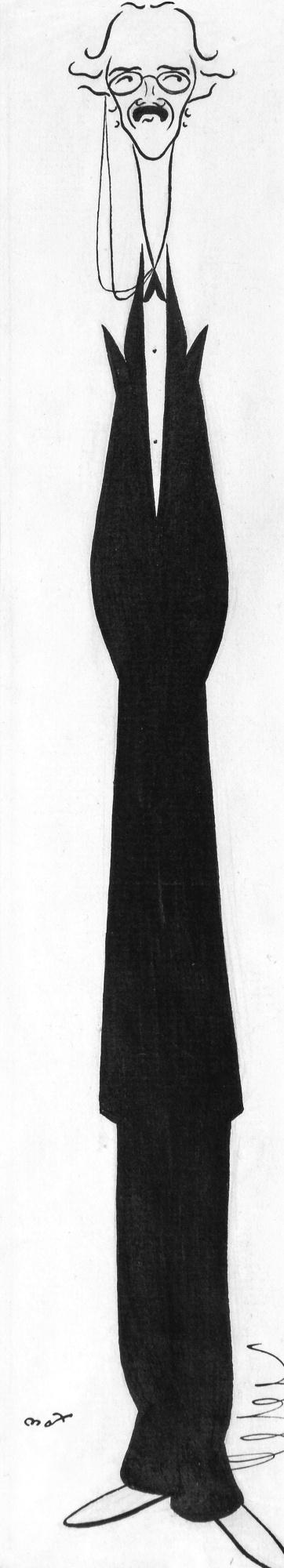 Max Beerbohm - Arthur James Balfour