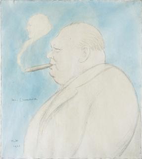 Max Beerbohm - \'Mr Churchill\' 