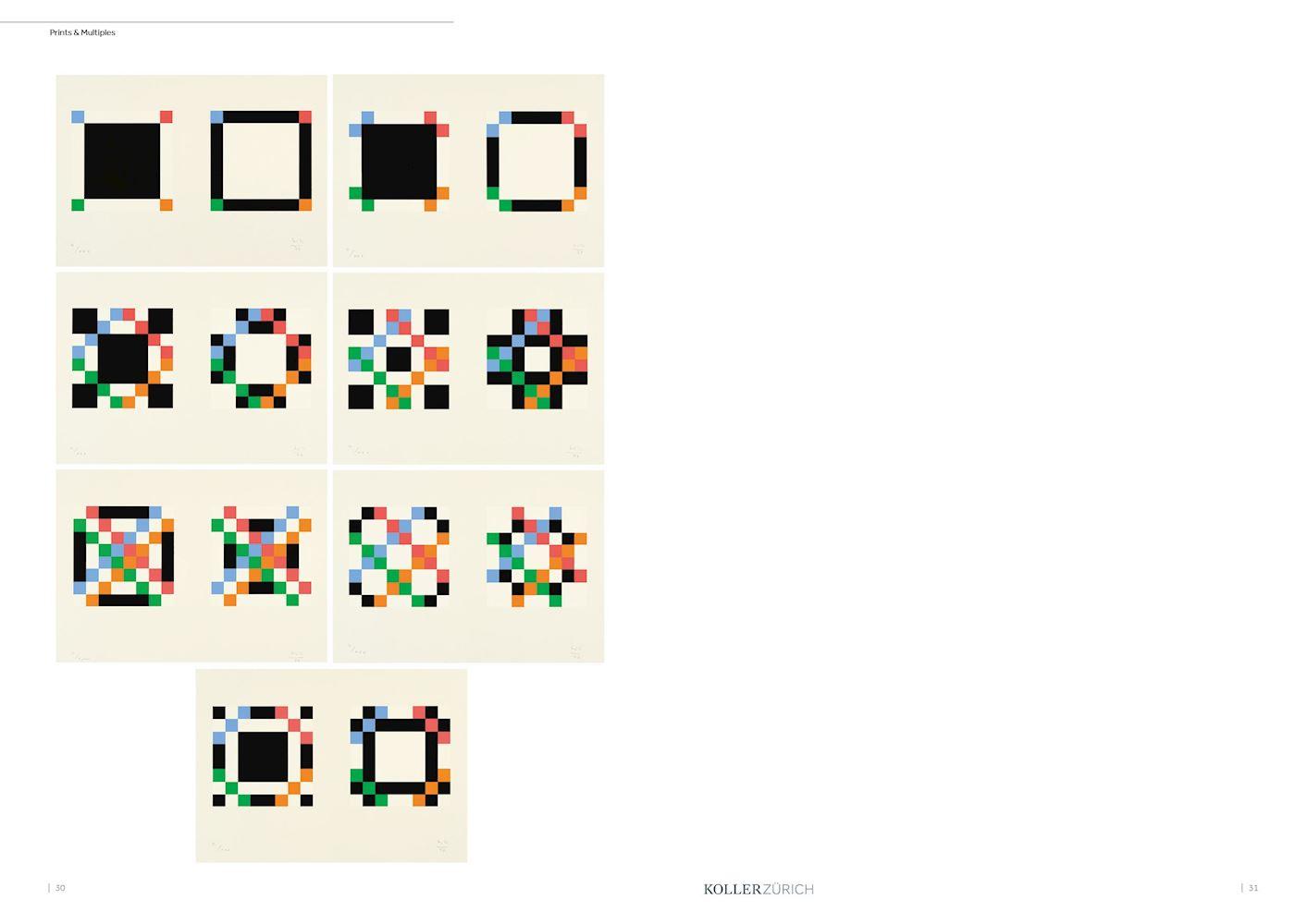 Max Bill - 7 Twins. 1977.