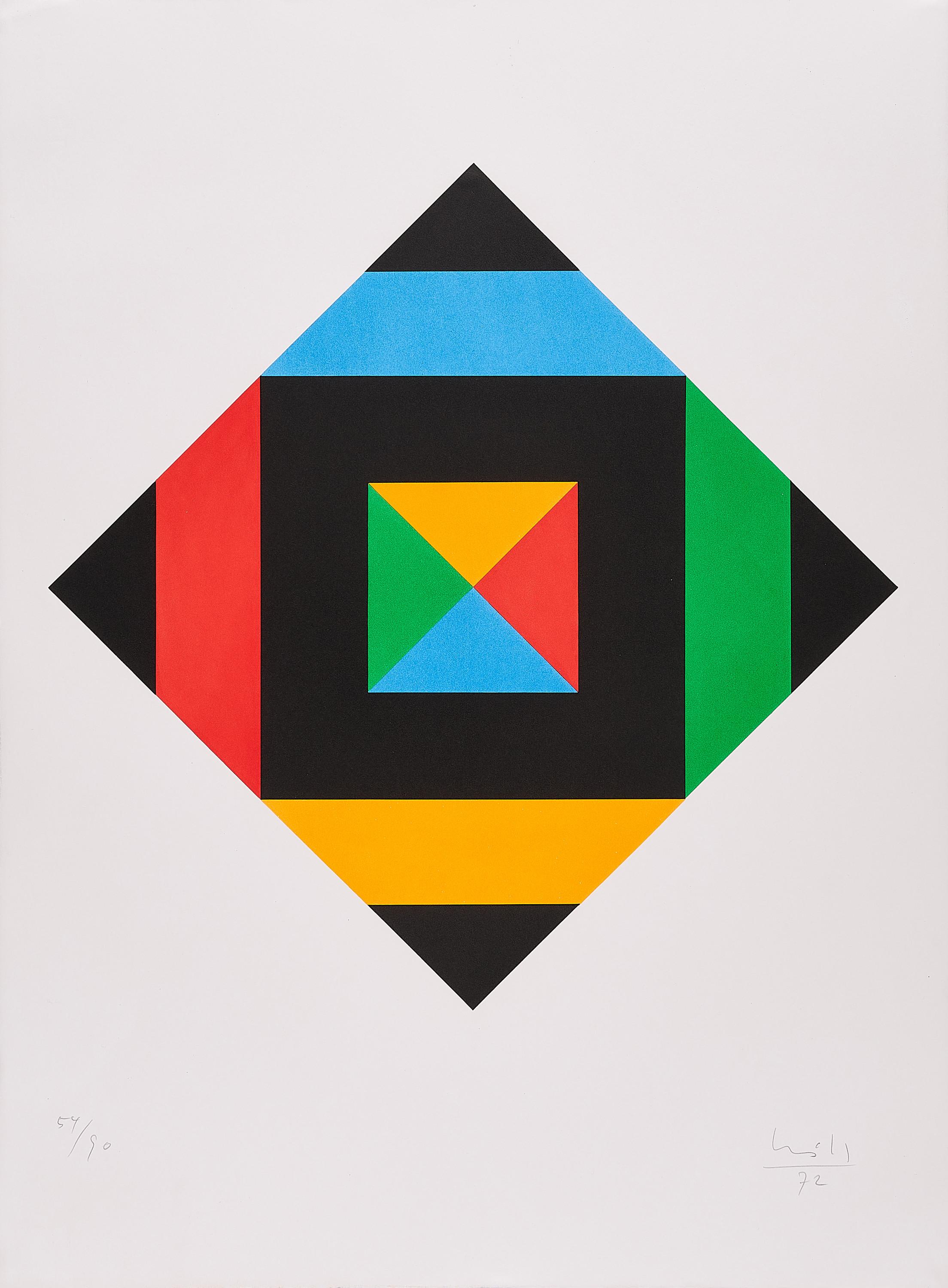 Max Bill - Aus: Hommage à Picasso.