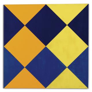 Max Bill - Farbduchdringungen Um Vierteiliges Zentrum