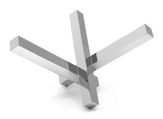 Max Bill - Konstruktion Aus Drei Gleichen Volumen