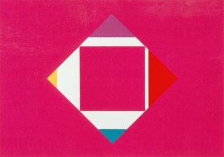 Max Bill - Ohne Titel (Pur-pur-Quadrat)