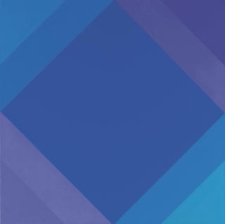 Max Bill - Radiazone blue