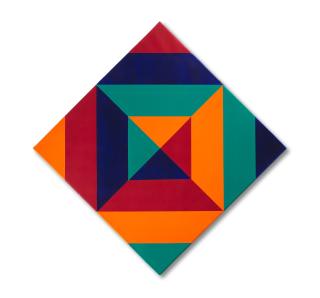 Max Bill - Rotation von vier Farben