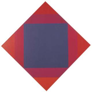 Max Bill - Zerstrahlung von Violet