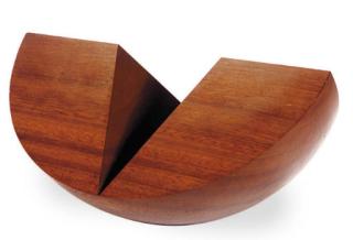 Max Bill - Zwillinge Aus Viertelkugel