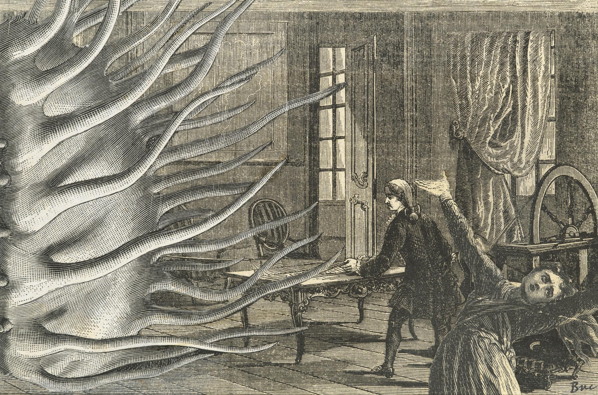 Max Bucaille - L\'Irruption Des Tentacules Aigües Dans Le Salon Du Professeur