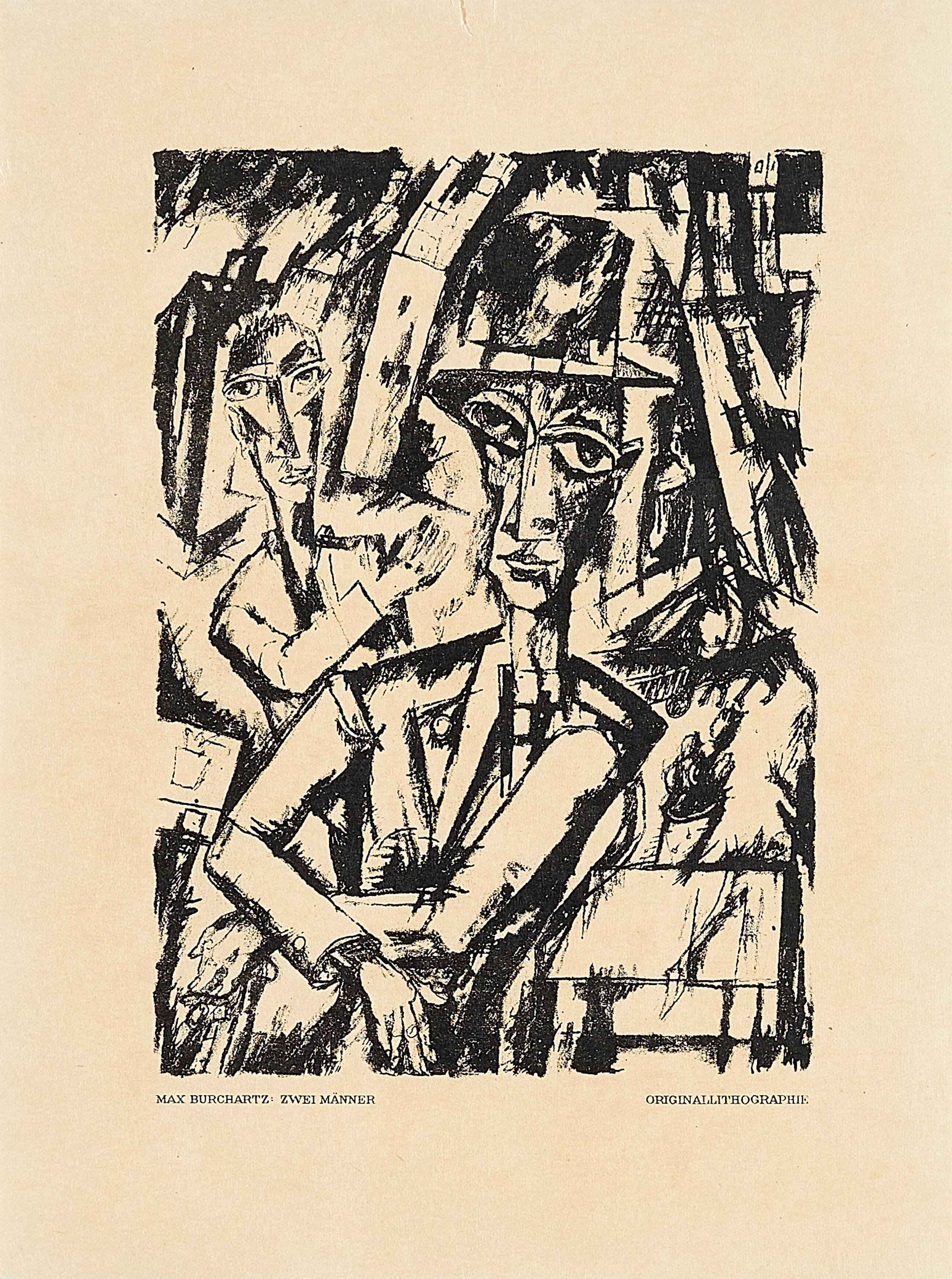 Max Burchartz - Zwei Männer.