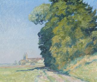 Max Clarenbach - Ansicht von Kaiserswerth