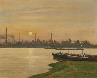 Max Clarenbach - Duisburger Hafen