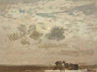 Max Clarenbach - Mondnacht - Studie II.