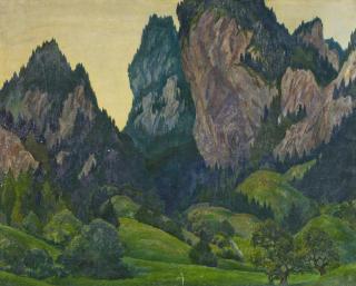 Max Clarenbach - Waldlandschaft