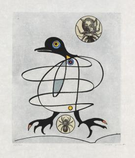 Max Ernst - Aus: Oiseaux en péril
