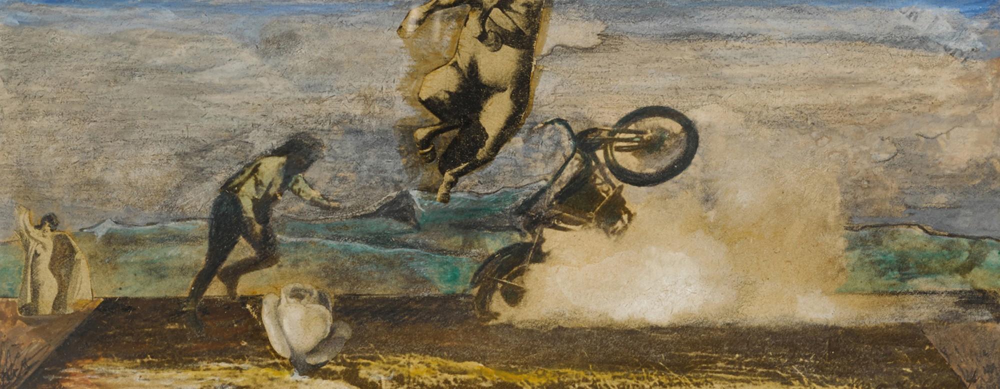 Max Ernst - Collage À La Rose