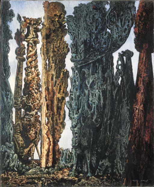 Max Ernst - Conscious landscape