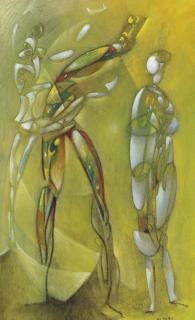 Max Ernst - Dancers Under The Starry Sky