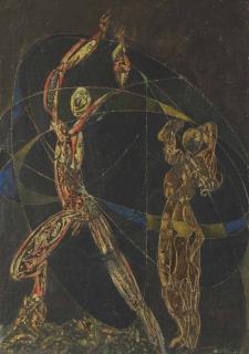 Max Ernst - Dancers Under the Starry Sky