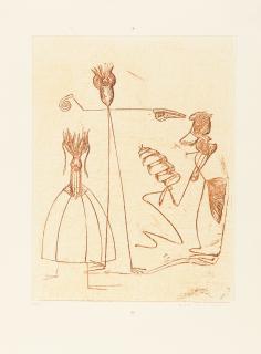 Max Ernst - Das Gastmahl aus: Pierre Hebey, Festin.