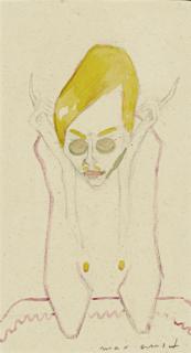 Max Ernst - Der Denker (Bildnis Franz Balke) (The Thinker (Portrait Of Franz Balke))