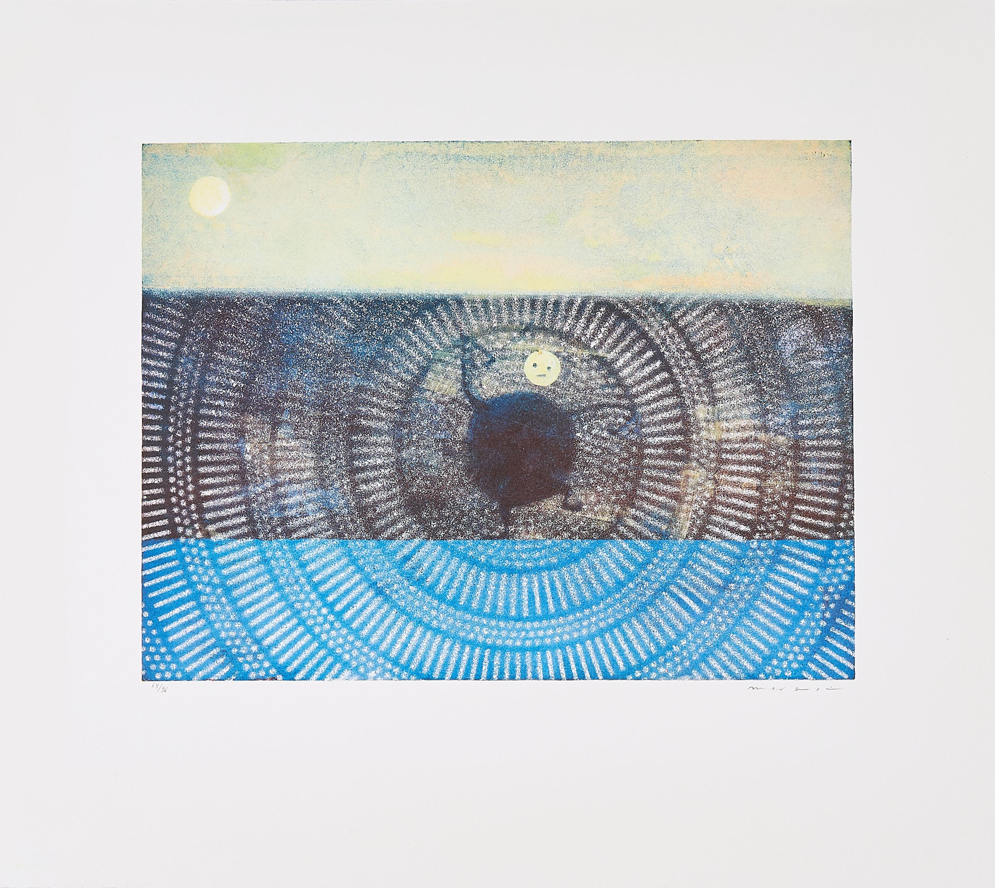 Der versunkene Mond. by Max Ernst Art.Salon