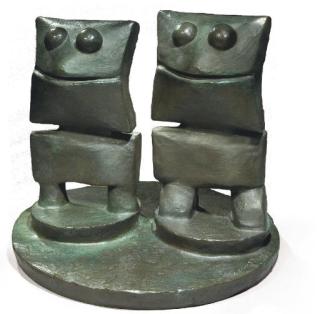 Max Ernst - Deux Assistants