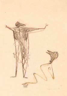 Max Ernst - Deux hommes oiseaux