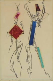 Max Ernst - Deux personnages bien tempérés