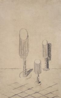 Max Ernst - Entre dans les continents (no. 22 from the Histoire Naturelle series)