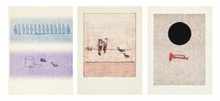 Max Ernst - Georges Ribemont-Dessaignes, La Ballade du Soldat, Pierre Chave, Venice, 1989 (Spies & Leppien 218)