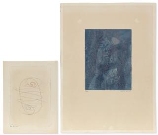 Max Ernst - (i) Zu: Pierre Mabille, Le Miroir du Merveilleux (To Pierre Mabille, The Mirror of the Marvellous)(ii) Cosmos